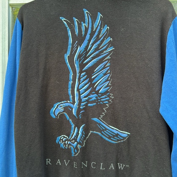 Harry Potter Ravenclaw Varsity Hoodie Hot Topic Exclusive- Unisex Size S - Picture 8 of 10